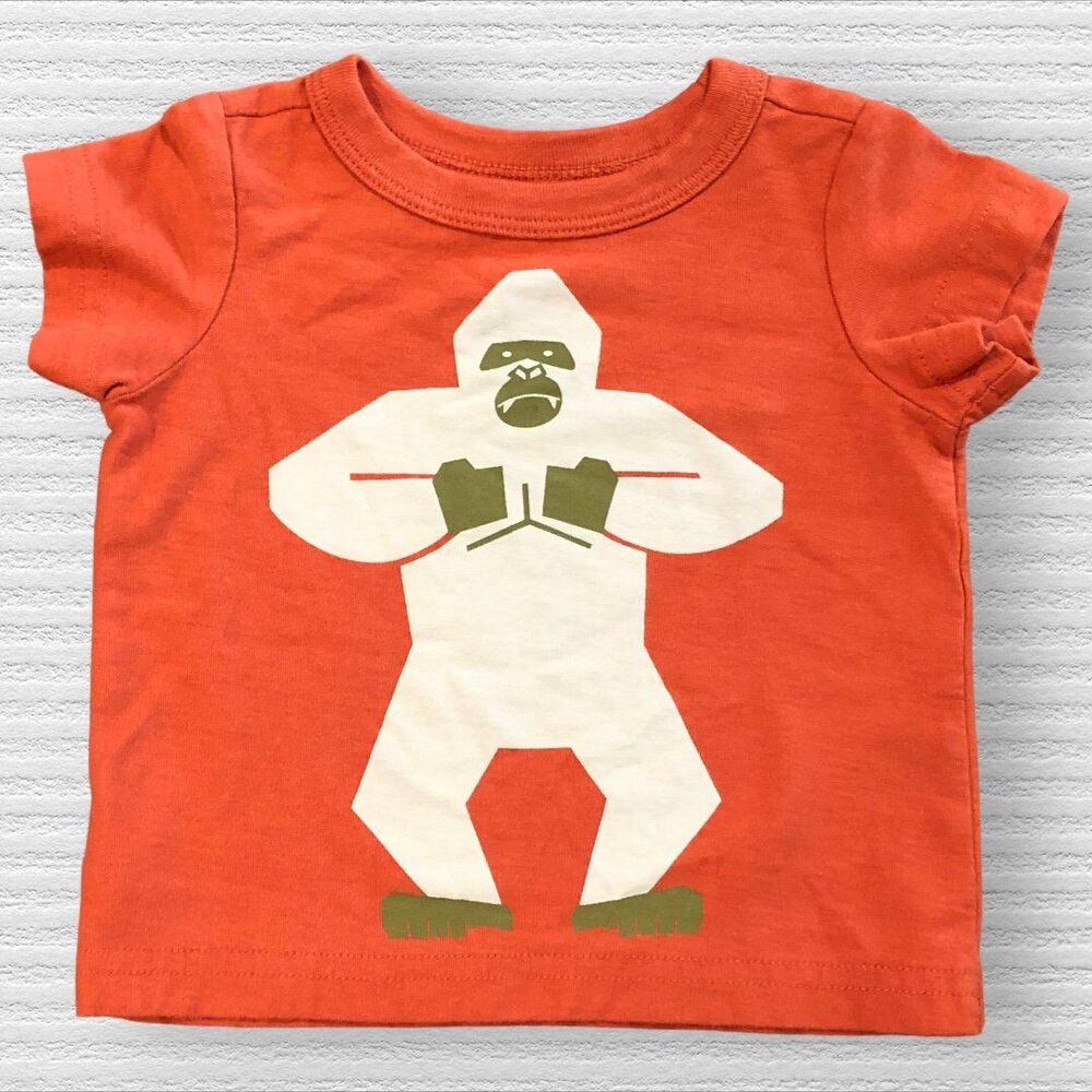 Tea Collection Graphic Gorilla Tee 3-6 Months